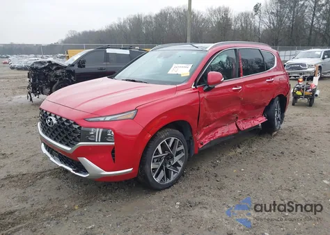 2022 Hyundai Santa Fe Calligraphy из США, поврежденный, VIN 5NMS5DAL3NH479466